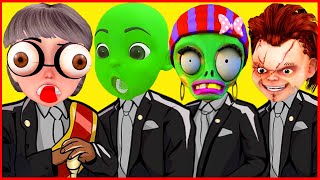 NickHulk vs Team Rainbow - Scary Teacher 3D || Coffin Dance Meme (COVER)