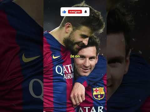 Gerard Pique o Messim po latach... #shorts