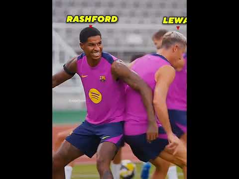 Rashford & Lewandowski🥺