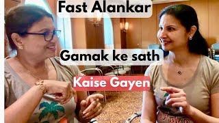 How to sing Fast Alankar with Gamak? How to sing Fast Alankar with Gamak? Practice Fast Taan with...