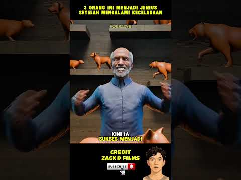 3 Orang Ini Menjadi Jenius Setelah Mengalami Kecelakaan🤯 #faktaunik