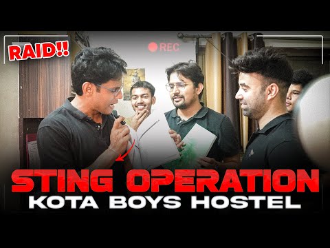 Kota Boys Hostel 10PM Raid! We Weren’t Ready 😧