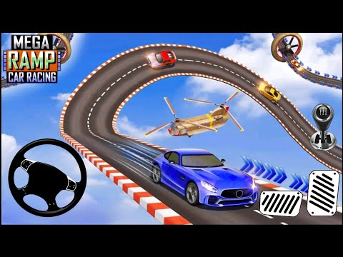 Mega Ramp Sports Car Stunts 3D Game - Android Gameplay