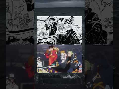 One Piece Băng mũ rơm trong anime và manga Meme hài hước Đảo Hải Tặc #onepiece #shorts