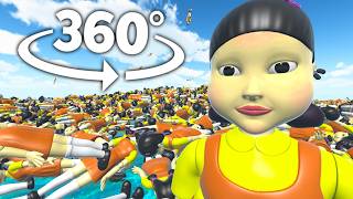 SQUID GAME DOLL 50,000 TIMES! 360° | VR/360° Experience