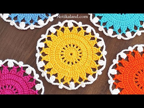 CROCHET VERY EASY Crochet pattern, motif, coaster