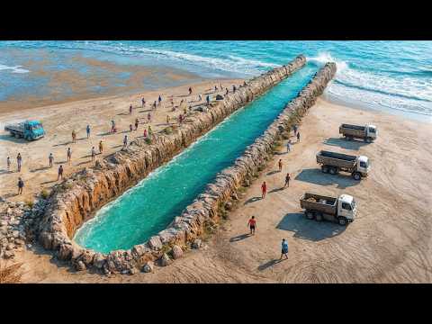 Arabia Saudita Enterró Millones de Litros de Agua Salada Bajo la Arena — El Resultado es INCREÍBLE