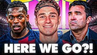 RAFA LEAO TO FC BARCELONA?! + MORE JULIAN ALVAREZ MAJOR UPDATES?! | BARCA NEWS LIVE