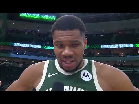 Giannis reacts to passing Kareem Abdul-Jabbar's franchise record for double-doubles | NBA on ESPN