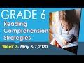Reading Comprehension Strategies