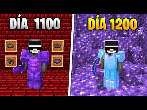 Sobreviví 1,200 Días en Minecraft HARDCORE