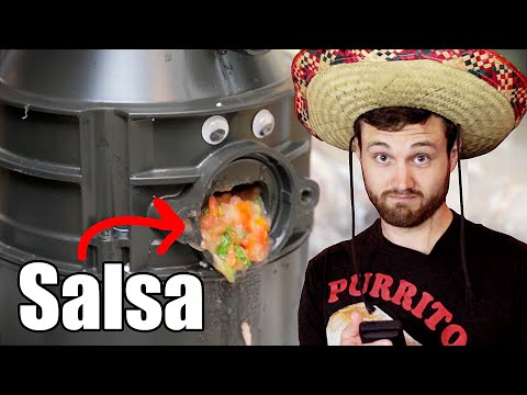 Making Salsa With A Garbage Disposal