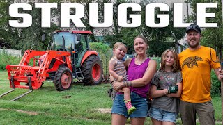 Will we have enough food this winter? ORGANIC GARDEN STRUGGLES!