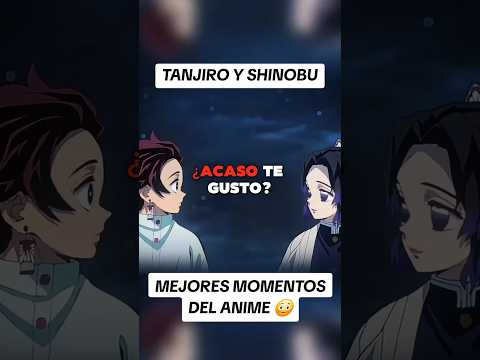 Tanjiro y Shinobu demon slayer 😳🔥 #demonslayer #demonslayeredit #tanjiro
