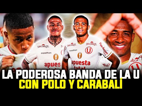 ¡POTENCIA PURA! 🚀⚽ Las PODEROSAS BANDAS de UNIVERSITARIO con ANDY POLO y JOSÉ CARABALÍ