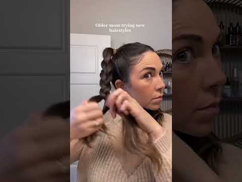 How do we feel about this one?  #momlife  #hairstyles #hairtok #hairtutorial #hairtrends #braids