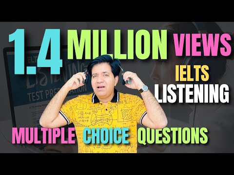 1.4 Million Views || IELTS Listening Multiple Choice Questions By Asad Yaqub