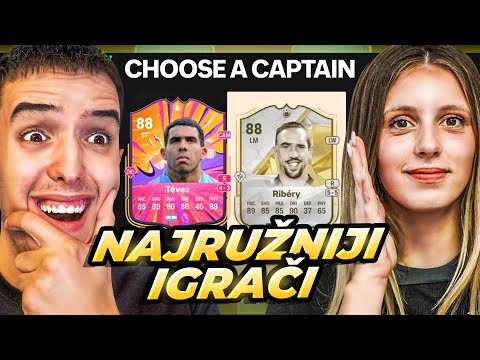 CURA MI BIRA NAJRUŽNIJE IGRAČE ZA DRAFT! FC 25