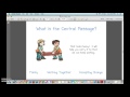 Exploring the Central Message or Theme