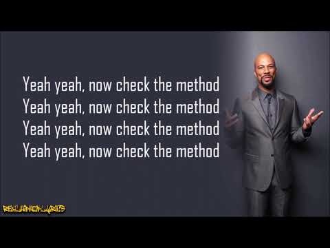 Common Sense - In My Own World (Check the Method) ft. No I.D. (Lyrics)