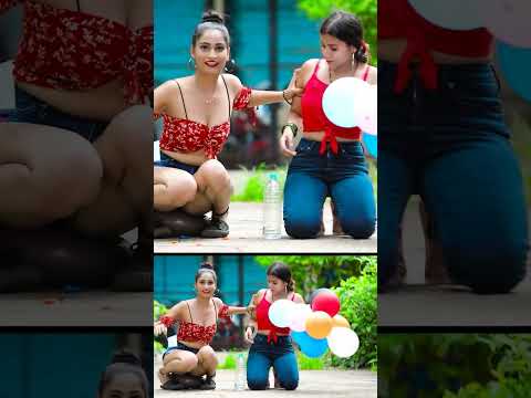 Annu Singh Baloons Funny Comedy Video😅😜#AnnuSingh #shortsfeed #funny #comedy #shorts  #ashortaday