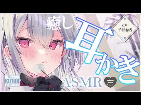 【ASMR・耳かき】涼やかお姉さんの癒しの耳かきを楽しむひととき【CV.千菅春香】