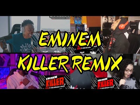 EMINEM ft. Jack Harlow, Cordae - KILLER REMIX  | UNCUT REACTION MASHUP