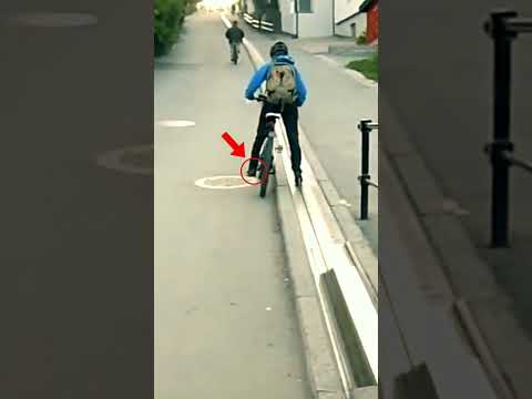 Bicycle Escalator #viral #shorts