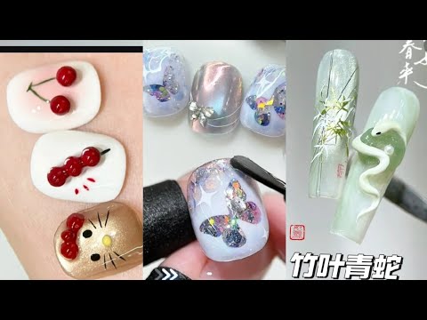 Cute nail art designs compilation best Tutorial