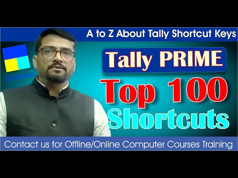 A To Z About Tally Shortcut Keys | tally solutions | Pradip VedantSri