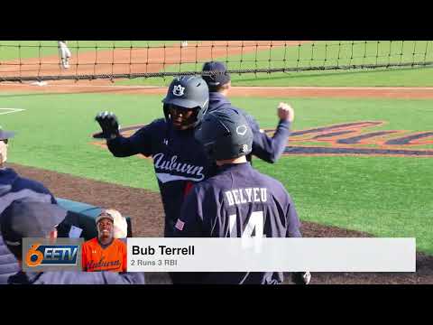 Auburn Baseball defeats Wright State