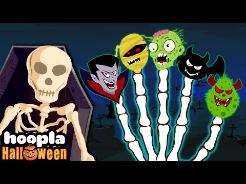 Monsters Finger Family | Spooky Rhymes And Songs | Hoopla Halloween