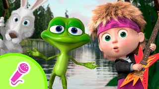 🎤 TaDaBoom English 🧙‍♀️🔮 Frogbook 📚🐸 Karaoke for kids 🎬 Masha and the Bear songs