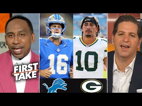 FIRST TAKE | Jared will cook Packers - Stephen A. Smith slams Lions overwhelm Packers on Sunday