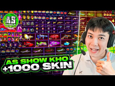 As Mobile - Phú Ông As Show Kho Đồ Khủng | FREE FIRE