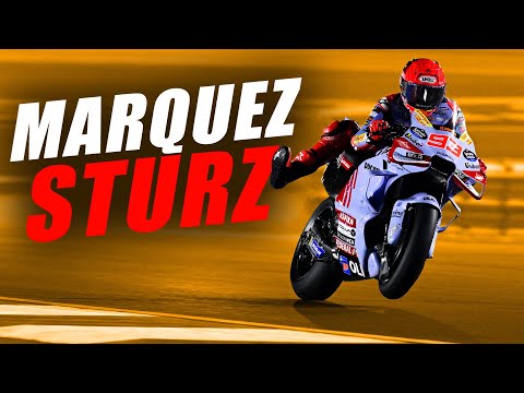 Marc Marquez crasht: 1. Ducati-Sturz nach 6 Tagen!