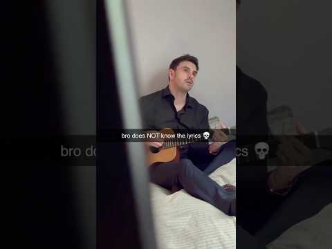 bro does NOT know the lyrics ๐ #passenger