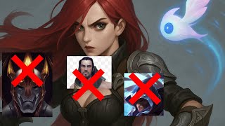 How to win vs Sylas, Galio, Talon as Katarina | 500 Movement Speed, 50 magic pen 50% mpen Runes