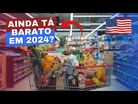 Quanto Custa Compras do Mês pra uma Família Brasileira nos Estados Unidos em 2024?