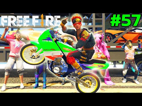 Free Fire ยอดนักซิ่ง ย้ายบ้านใหม่ EP57 | GTA V Mod