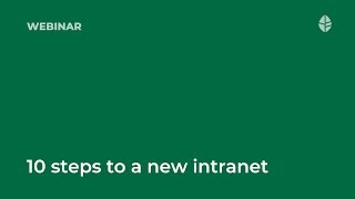 Webinar | 10 steps to a new intranet Logo