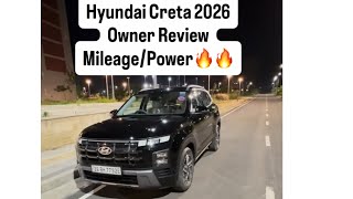 Hyundai Creata 2026 || Owner Review 🔥🔥🔥👌👌🖤 #automobile #hyundaicreta #tatamotors 