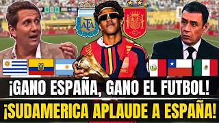 ¡ESPAÑA CONQUISTÓ AL MUNDO! La PRENSA SUDAMERICANA ELOGIA al CAMPEÓN Mundial tras vencer a ARGENTINA