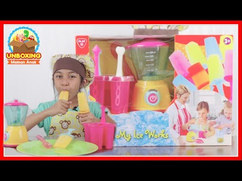 Mainan Anak My Ice Works - Ice Cream Pops Maker - Fruit Yogurt Ice Pops