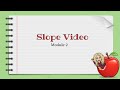Exploring the Concept of Slope