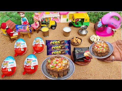 Miniature Perk Chocolate Cake ||Dairy Milk Chocolate Cake ||Chocolate Cake Recipe||Mini Food