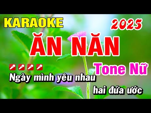 Karaoke Ăn Năn (Beat Hay) Tone Nữ Nhạc Sống Dể Hát 2025 | Hoài Phong Organ