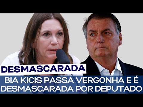 BIA KICIS PASSA VERGONHA E É DESMASCARADA POR DEPUTADO