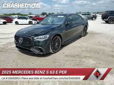 ✅ 2025 Mercedes-Benz S 63 S AMG E Performance • VIN: W1K6G8CBXSA322374 • Lot: 53652855. Wystawiony na Copart z przebiegiem 908 mil. Bezpłatny archiwum sprzedaży aukcyjnych z USA i szczegółowy raport historii pojazdu na DreamBid. Zdjęcie 15.