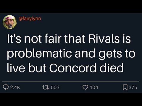 Concord players are very mad at Marvel Rivals